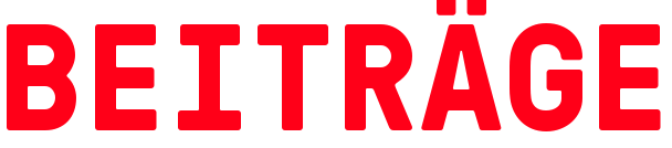 BEITRÄGE