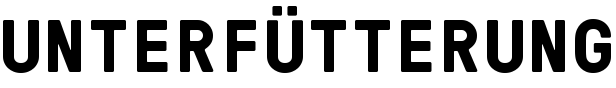 Unterfütterung